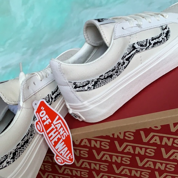 VANS SK8-LOW REISSUE SNAKE MARSHMALLOW WMNS - Picture 14 of 14